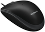Logitech B100 Ratón Óptico USB Negro