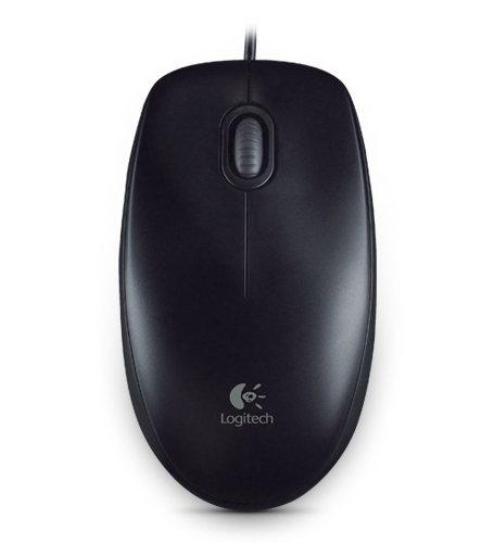 Logitech B100 Ratón Óptico USB Negro