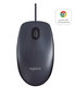 Logitech B100 Ratón Óptico USB Negro