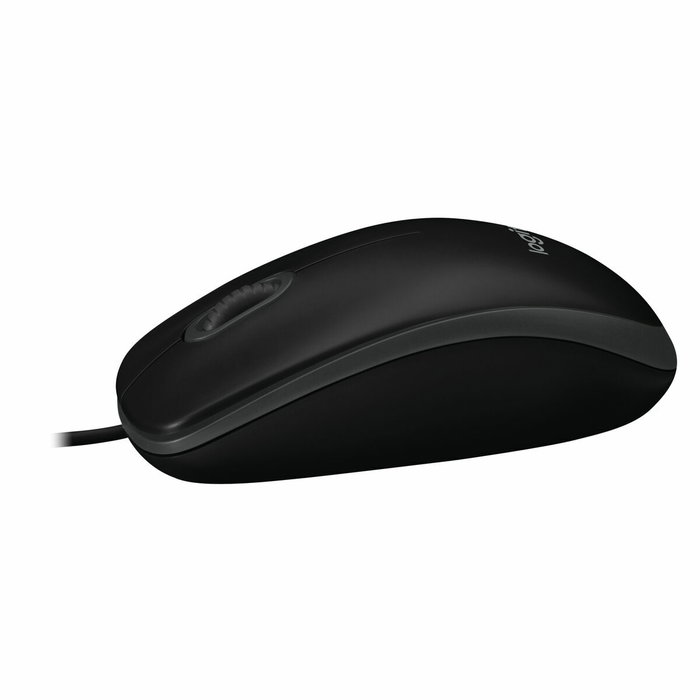 Logitech B100 Ratón Óptico USB Negro