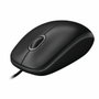 Logitech B100 Ratón Óptico USB Negro