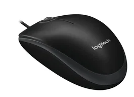 Logitech B100 Ratón Óptico USB Negro