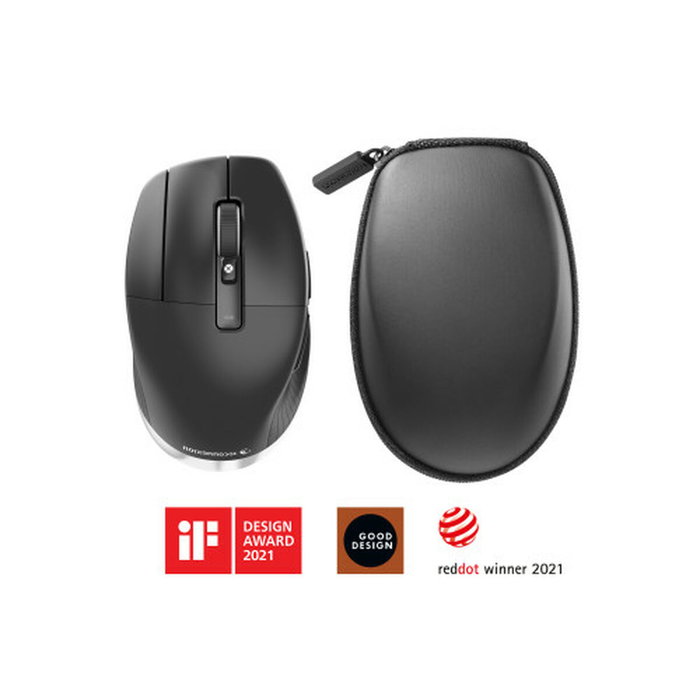 3Dconnexion CadMouse Pro Wireless Left Negro, Plata