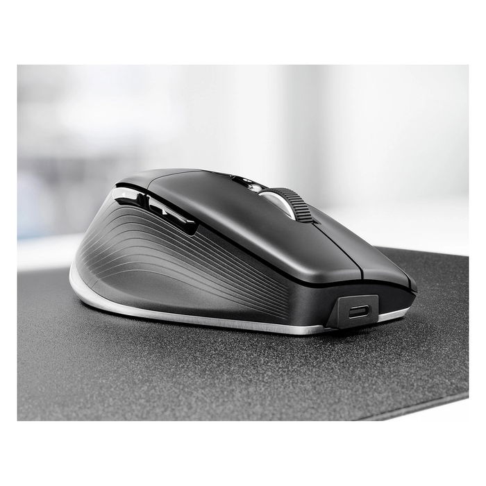 3DConnexion Ratón CadMouse Pro Wireless Left, 3DX-700117, Óptico Inalámbrico, 7200 DPI, Izquierda