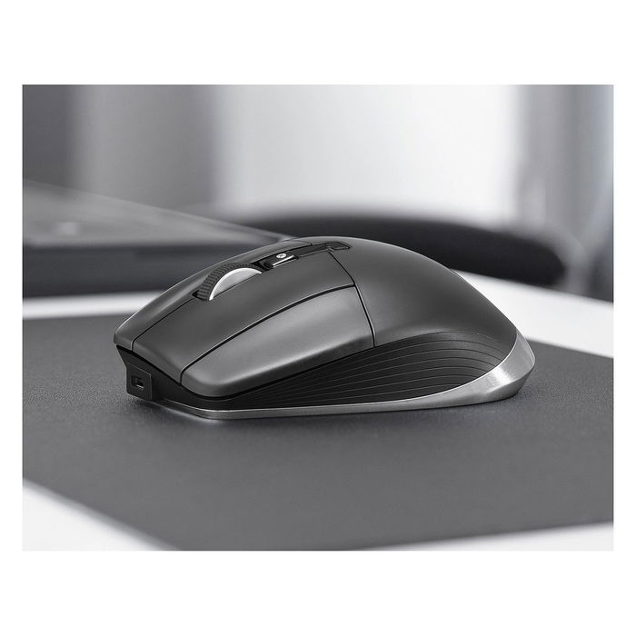 3DConnexion Ratón CadMouse Pro Wireless Left, 3DX-700117, Óptico Inalámbrico, 7200 DPI, Izquierda