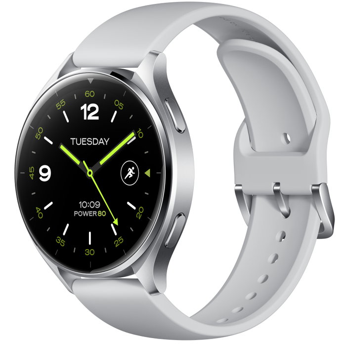 Xiaomi Watch 2 con pantalla AMOLED de 1,43 pulgadas y correa de TPU Plata