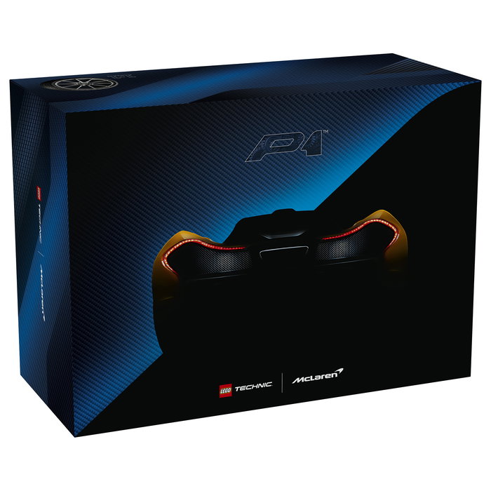 LEGO Technic McLaren P1, Juego Construcción 3893 Piezas, Adulto, Multicolor