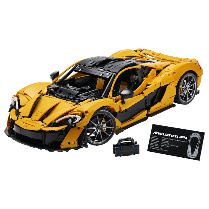 LEGO Technic McLaren P1, Juego Construcción 3893 Piezas, Adulto, Multicolor