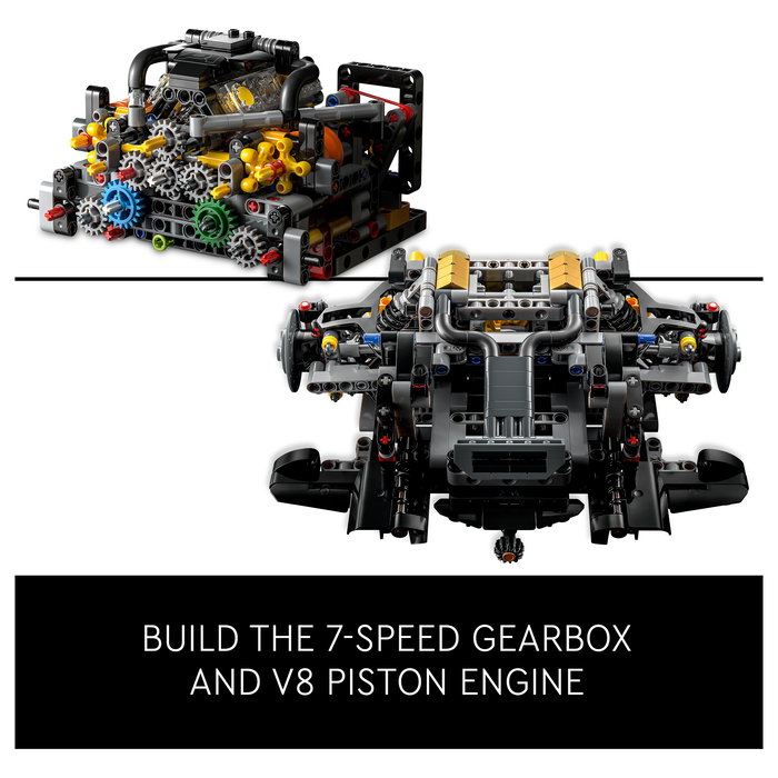 LEGO Technic McLaren P1, Juego Construcción 3893 Piezas, Adulto, Multicolor