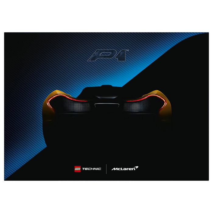 LEGO Technic McLaren P1, Juego Construcción 3893 Piezas, Adulto, Multicolor