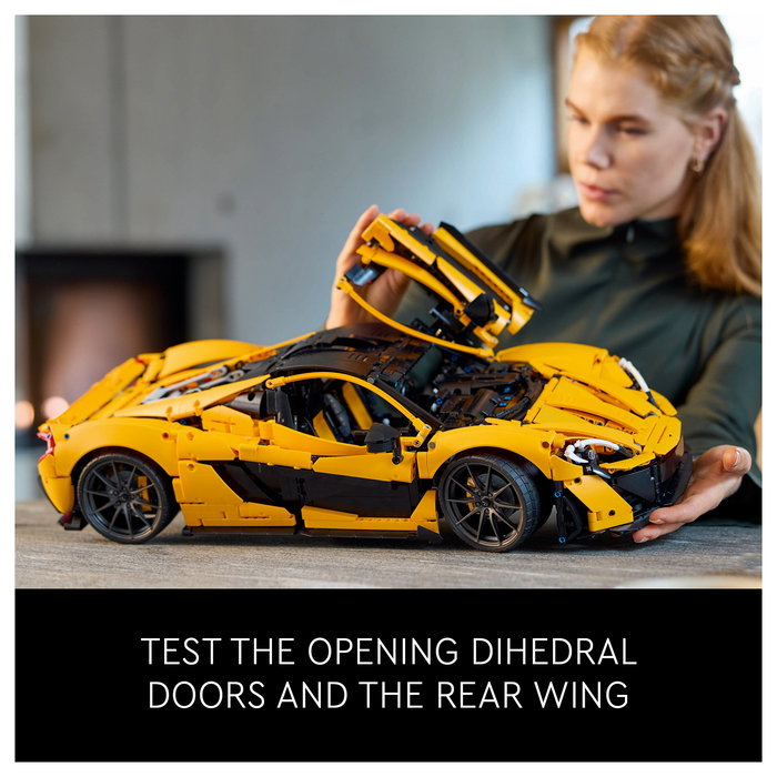 LEGO Technic McLaren P1, Juego Construcción 3893 Piezas, Adulto, Multicolor