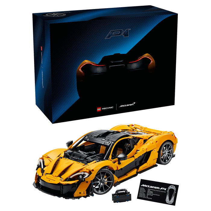 LEGO Technic McLaren P1, Juego Construcción 3893 Piezas, Adulto, Multicolor