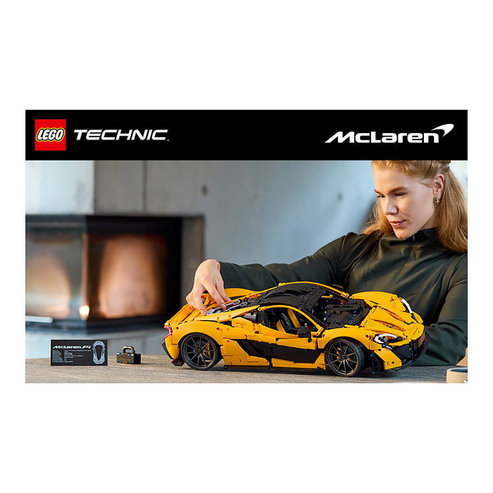 LEGO Technic McLaren P1, Juego Construcción 3893 Piezas, Adulto, Multicolor