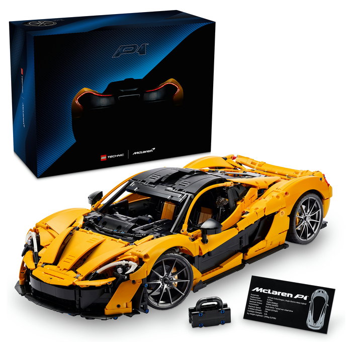 LEGO Technic McLaren P1, Juego Construcción 3893 Piezas, Adulto, Multicolor