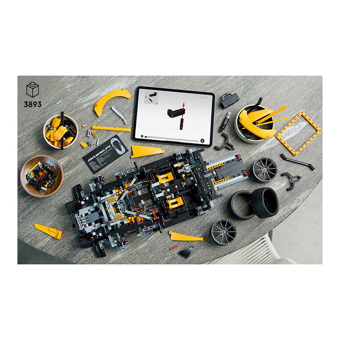LEGO Technic McLaren P1, Juego Construcción 3893 Piezas, Adulto, Multicolor