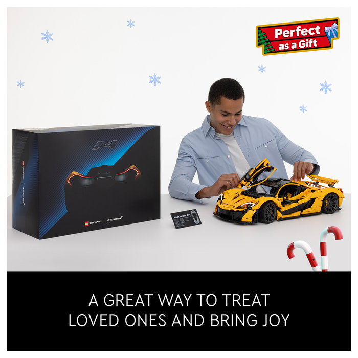 LEGO Technic McLaren P1, Juego Construcción 3893 Piezas, Adulto, Multicolor