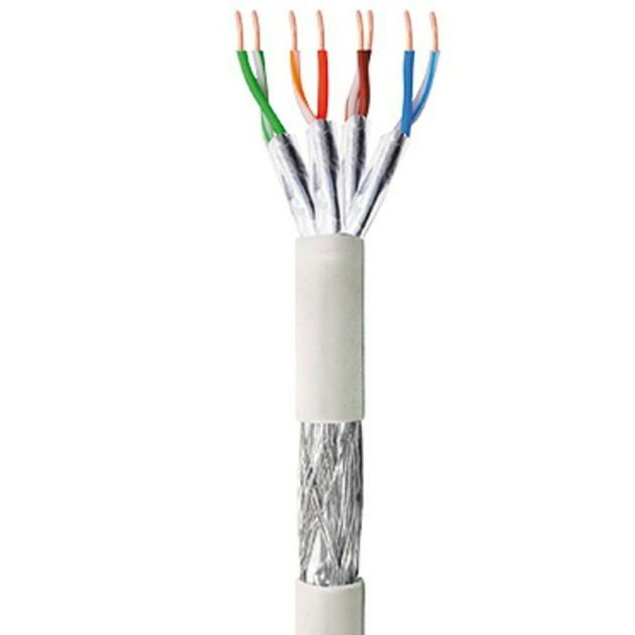 Cable de Red Rígido FTP Categoría 6 Techly 022595 Gris 305 m