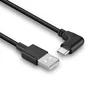 Lindy Cable USB 2.0 Tipo A a C 0,5 m con conector de 90°