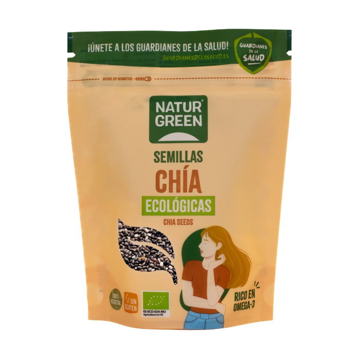 NaturGreen Semillas de Chía Ecológicas Bio 250g NaturGreen Semillas de Chía Ecológicas Bio 250g