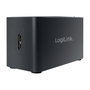 LogiLink CR0042 Hub USB 3.0 con 3 puertos y lector de tarjetas
