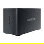 LogiLink CR0042 Hub USB 3.0 de 3 Puertos con Lector de Tarjetas All-in-One