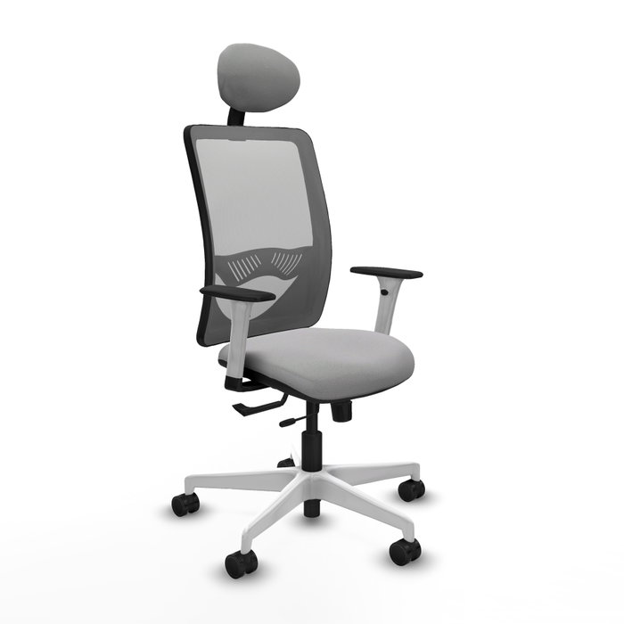 PIQUERAS Y CRESPO Silla de oficina Zulema con mecanismo Sincro/Traslack, Gris claro PIQUERAS Y CRESPO Silla de oficina Zulema con mecanismo Sincro/Traslack, Gris claro