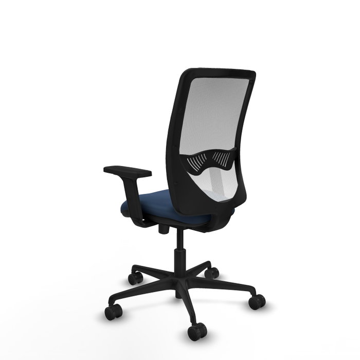 PIQUERAS Y CRESPO Silla de oficina Zulema Azul marino y Blanco PIQUERAS Y CRESPO Silla de oficina Zulema Azul marino y Blanco