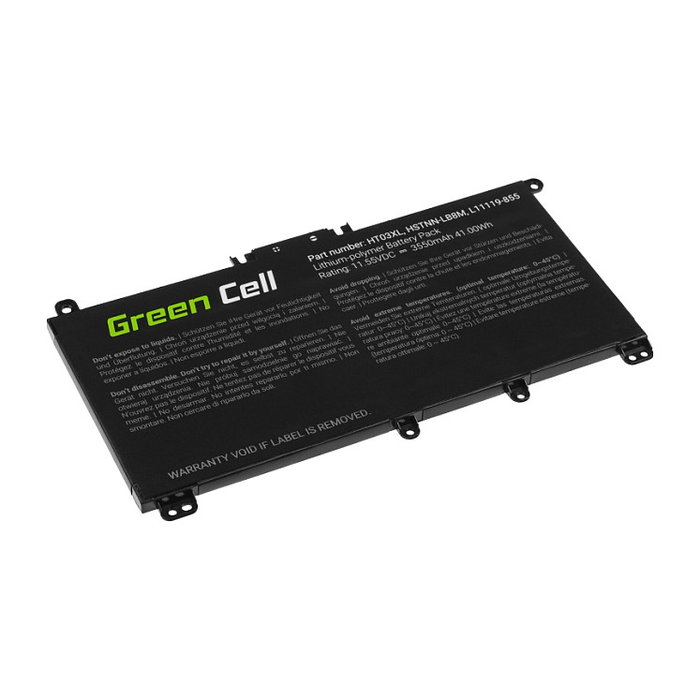 Green Cell Batería HT03XL L11119-855 para HP 240 G7 245 G7 250 G7 255 G7 11.55V 3400mAh
