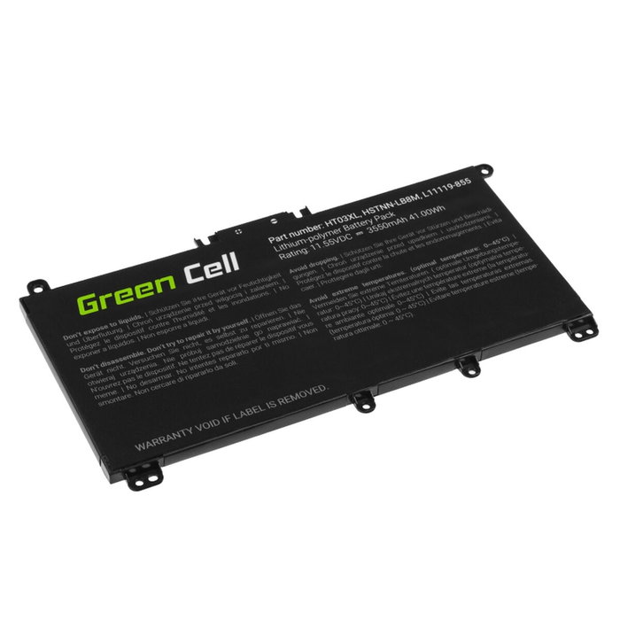 Green Cell Batería para Portátil HT03XL L11119-855 para HP 11,55V 3400mAh