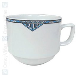 Langenthal Taza de Desayuno Apilable 23 cl, Modelo Charleston, Vajilla (Set de 6)