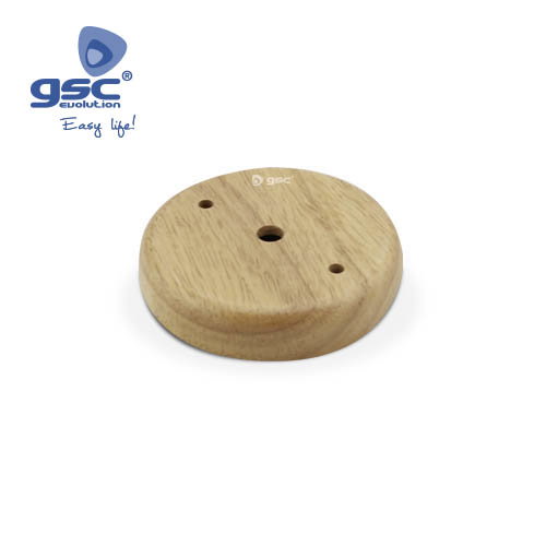 GSC Evolution Soporte de techo florón Madera Efecto madera E27 GSC Evolution Soporte de techo florón Madera Efecto madera E27