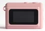 Nilox NXACCARRYCAMPK Cámara Deportiva de Acción HD 2MP CMOS con Pantalla LCD 0.96", Peso 18g, Color Rosa