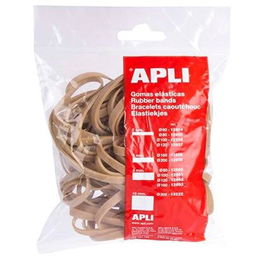 Apli Goma Elástica Marrón Caucho 120x5 mm 100 gr