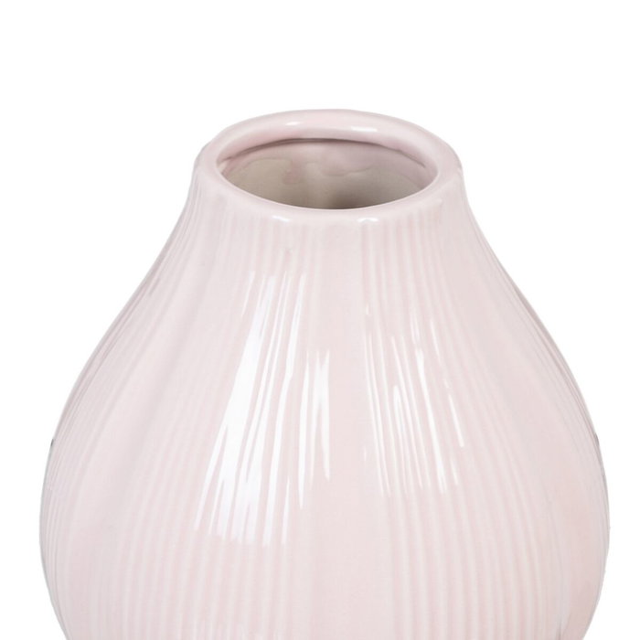 Ixia Jarrón Rosa Cerámica Decoración 15 x 14 x 15 cm (Set de 2) Ixia Jarrón Rosa Cerámica Decoración 15 x 14 x 15 cm (Set de 2)