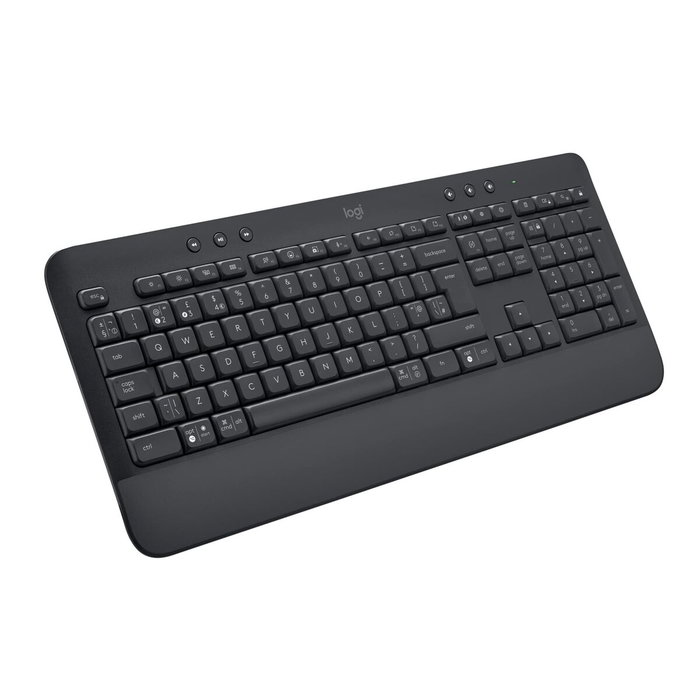 Logitech Signature K650 Teclado Bluetooth QWERTY Inglés Reino Unido Grafito