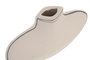 DKD Home Decor Jarrón de Terracota Pintado a Mano Crudo 21x5x12 cm