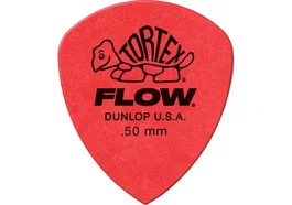 DUNLOP Tortex Flow Púas para Guitarra Pack de 72 unidades - 0,50 mm