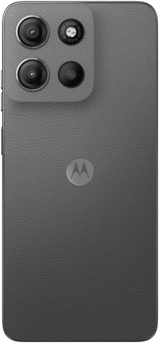 Motorola Moto G15 Smartphone 4G Android 15, Pantalla FHD+ 6.72", 256 GB Almacenamiento, 8 GB RAM, 5200 mAh, Cámara 50 MP, Carga TurboPower, Gris
