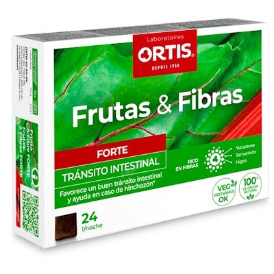 ORTIS Frutas y Fibras Forte 24 cubos ORTIS Frutas y Fibras Forte 24 cubos