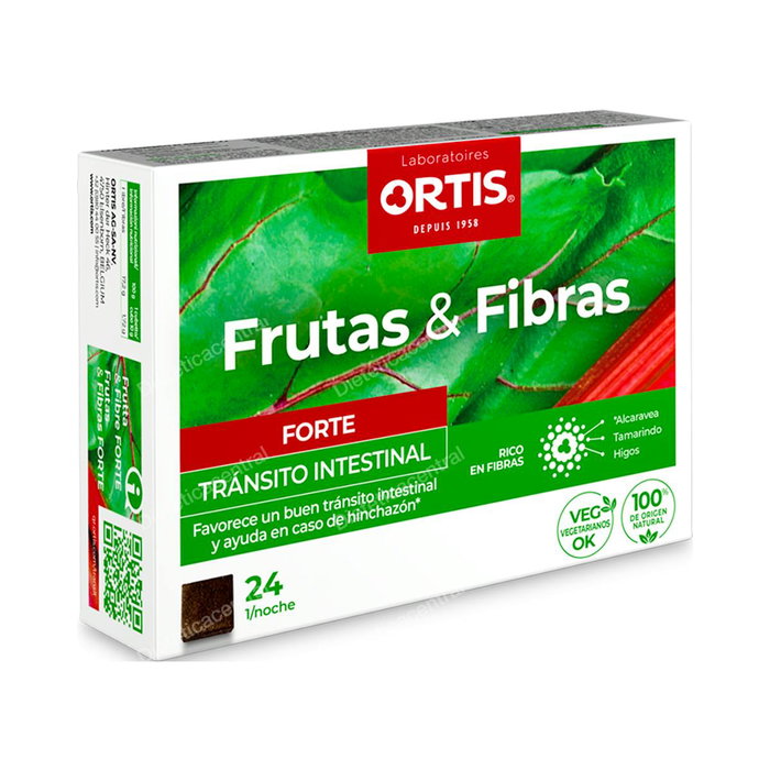 ORTIS Frutas y Fibras FORTE 24 cubos ORTIS Frutas y Fibras FORTE 24 cubos