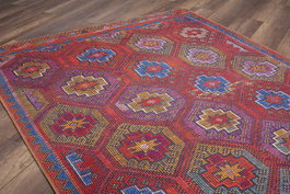 Conceptum Alfombra AL 165 150 x 230 cm Poliéster Lavable a Máquina Tacto Lujoso Suave y Duradero