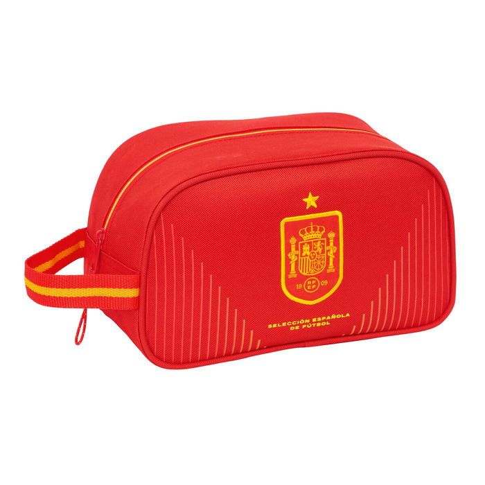 Neceser de Viaje RFEF Rojo Deportivo 26 x 15 x 12 cm