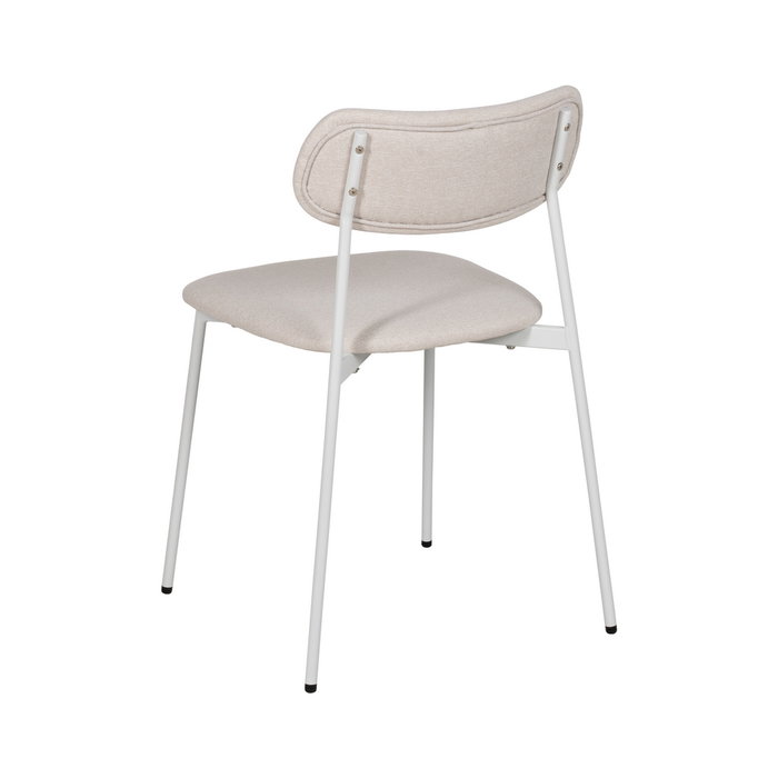Ixia Silla Crema Tejido-Metal Contract Ixia Silla Crema Tejido-Metal Contract