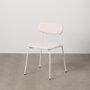 Ixia Silla Crema Tejido-Metal Contract