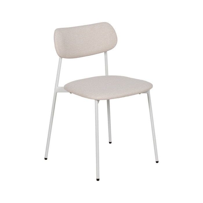 Ixia Silla Crema Tejido-Metal Contract Ixia Silla Crema Tejido-Metal Contract