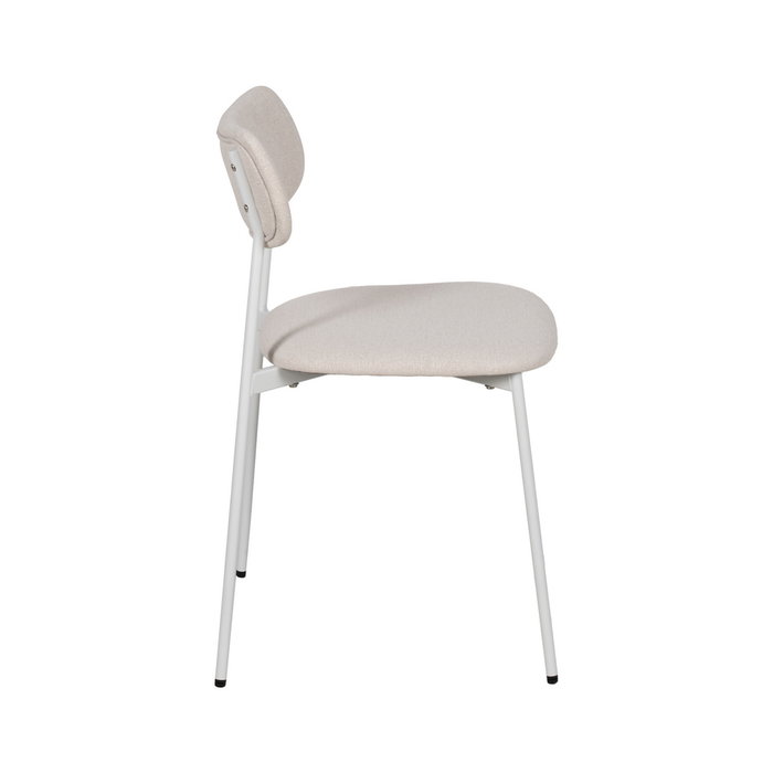 Ixia Silla Crema Tejido-Metal Contract Ixia Silla Crema Tejido-Metal Contract