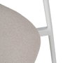 Ixia Silla Crema Tejido-Metal Contract