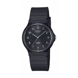 Casio MQ-24B Reloj Analógico Unisex de Cuarzo con Esfera y Correa Negras