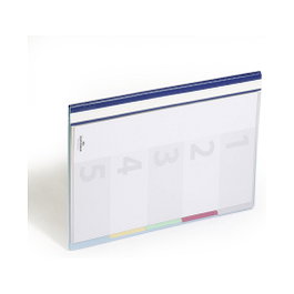 Durable Divisoflex Separador de 5 piezas azul