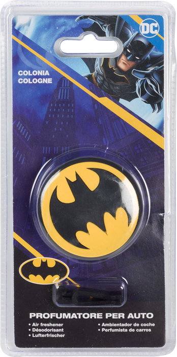 Licensing CZ11013 Ambientador Coche 3D Batman Colonia Larga Duración 6x6cm